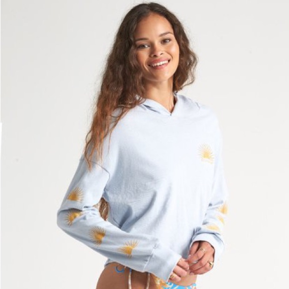 Billabong Hooded Long Sleeve Top